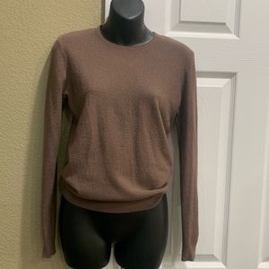 Talbots top crop sweater size S